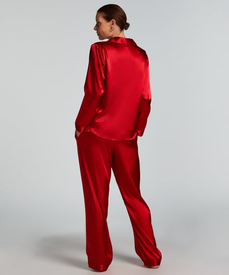 Satin-byxor, R&ouml;d