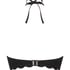 Formpressad push-up-bikinitopp Storlek A - E, Svart