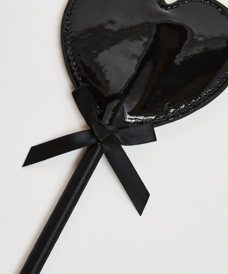 Privat piska i läderlook, Svart