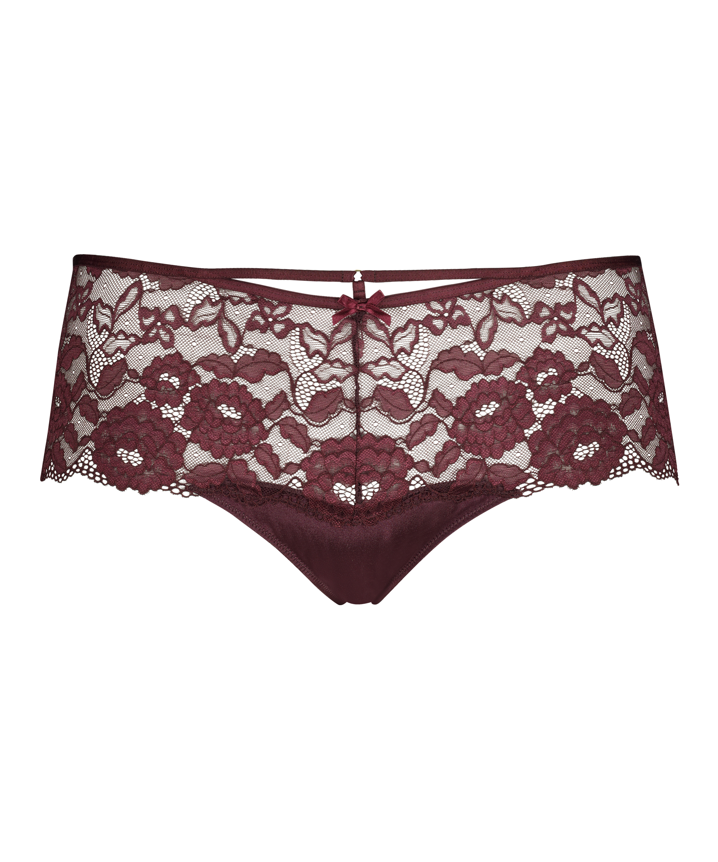 Jolie Curvy boxerstringtrosa, röd, main