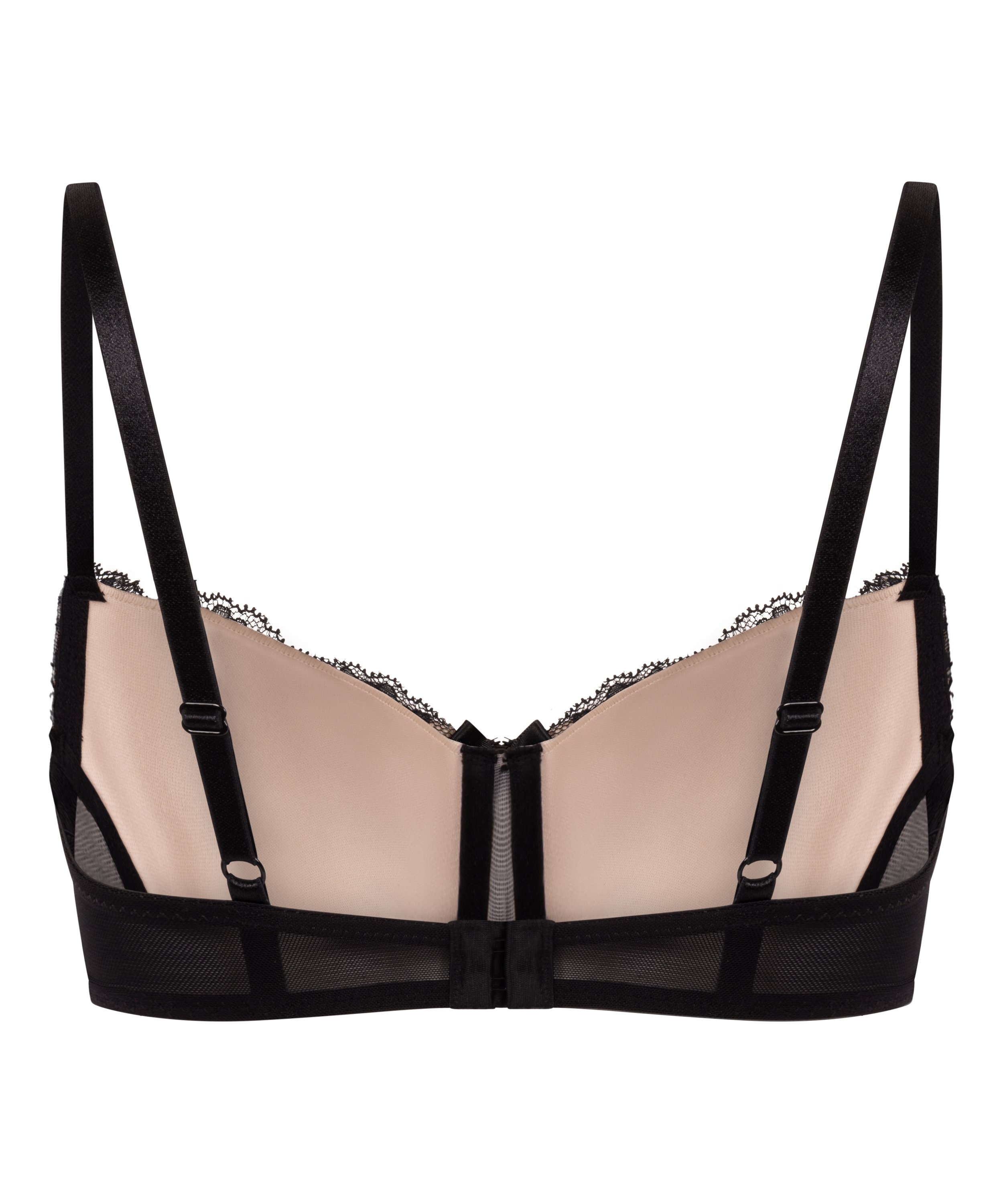 Formpressad bygel-bh Teddy, Svart, main