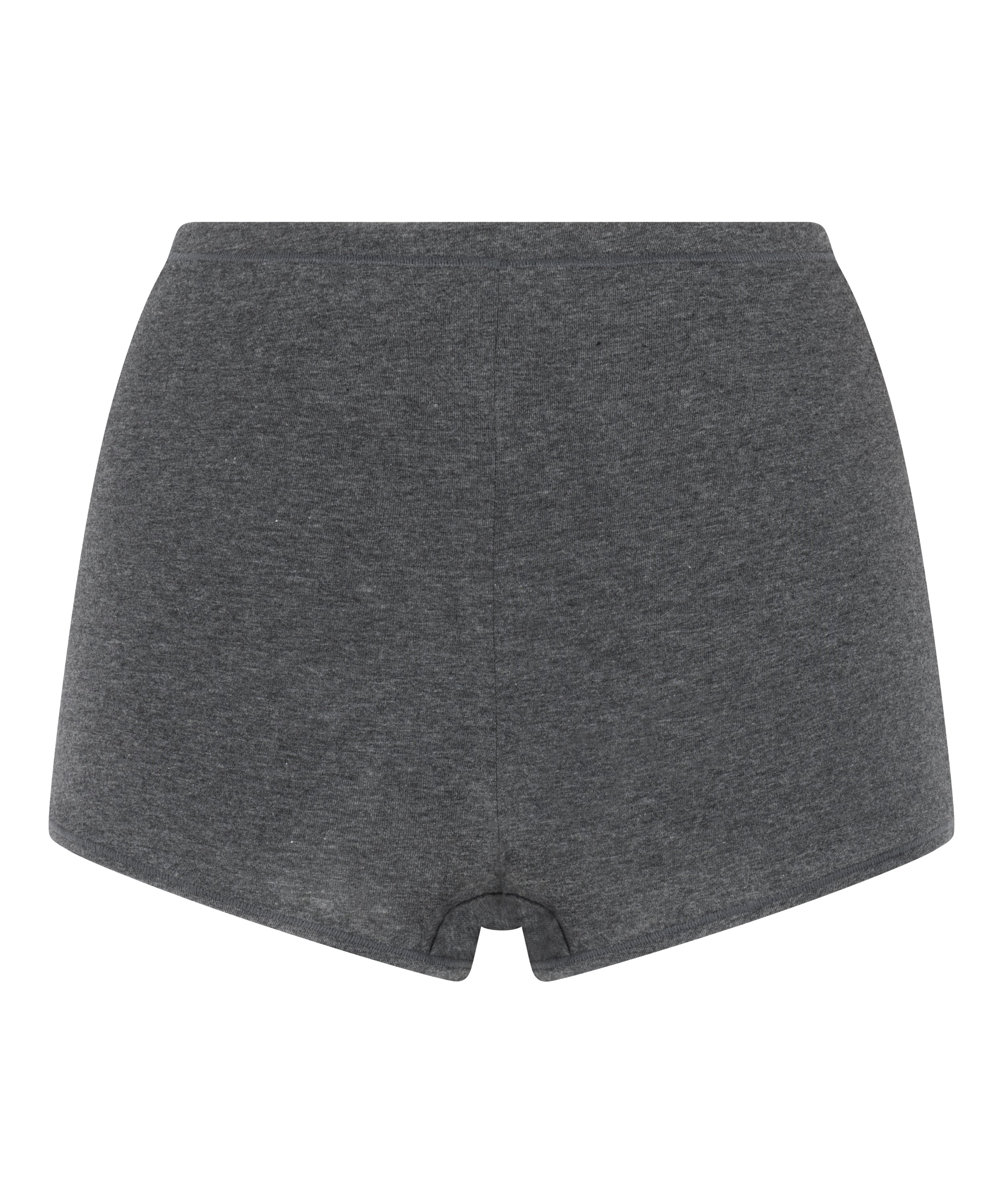 Boyshorts i mjuk bomull, Grå, main