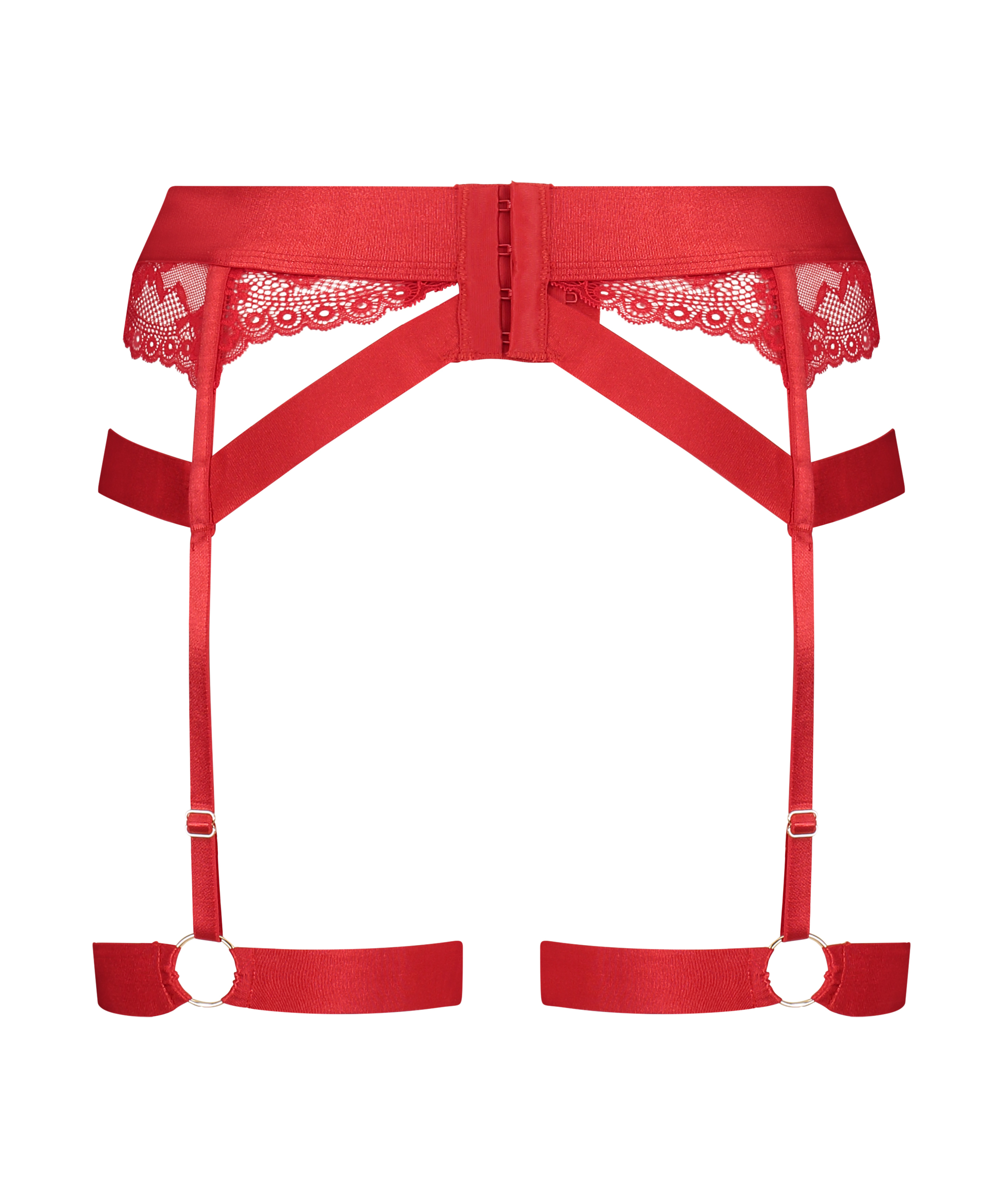 Strumpeband Clementine, Röd, main