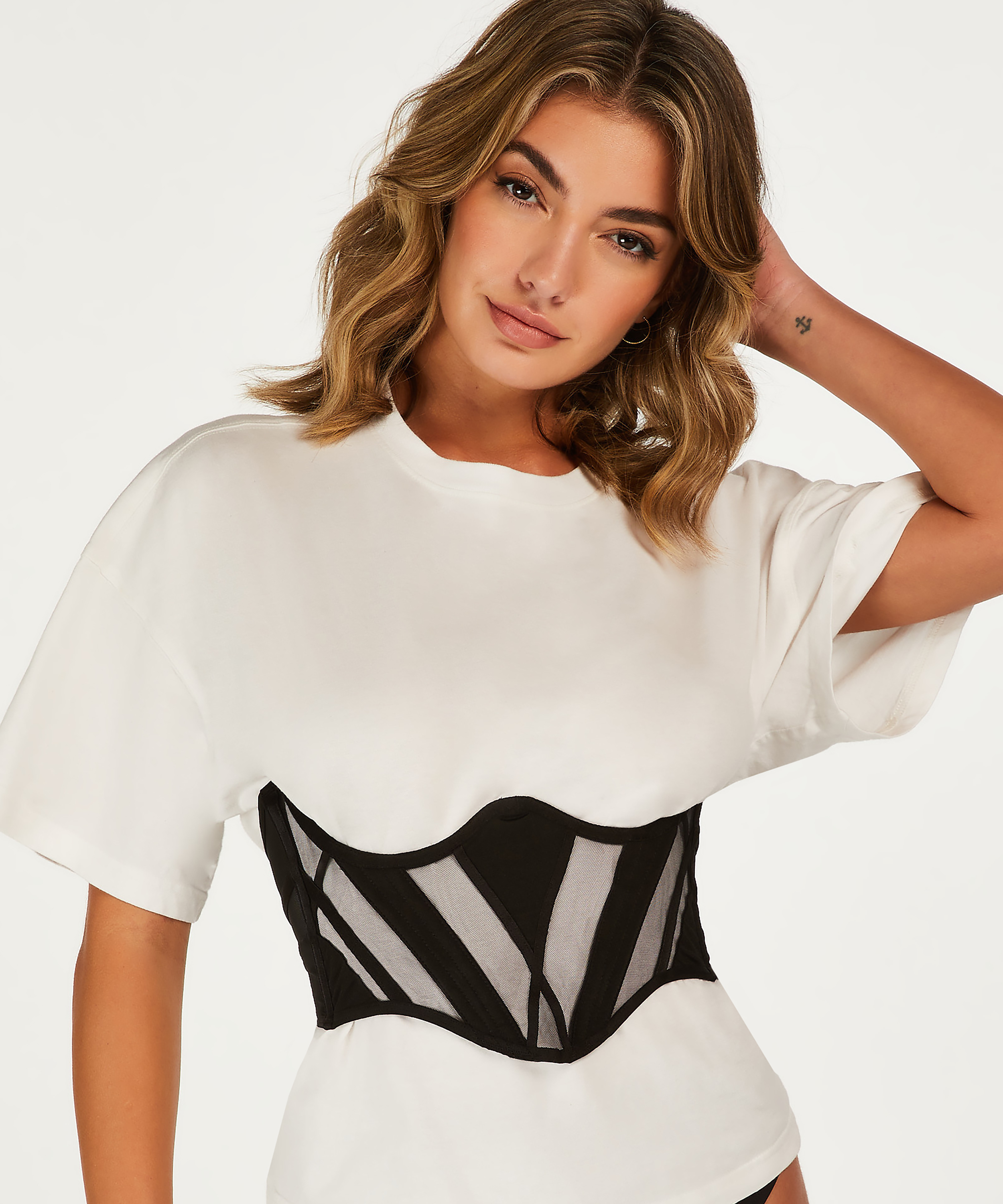 Slay bustier utan kupor, Svart, main