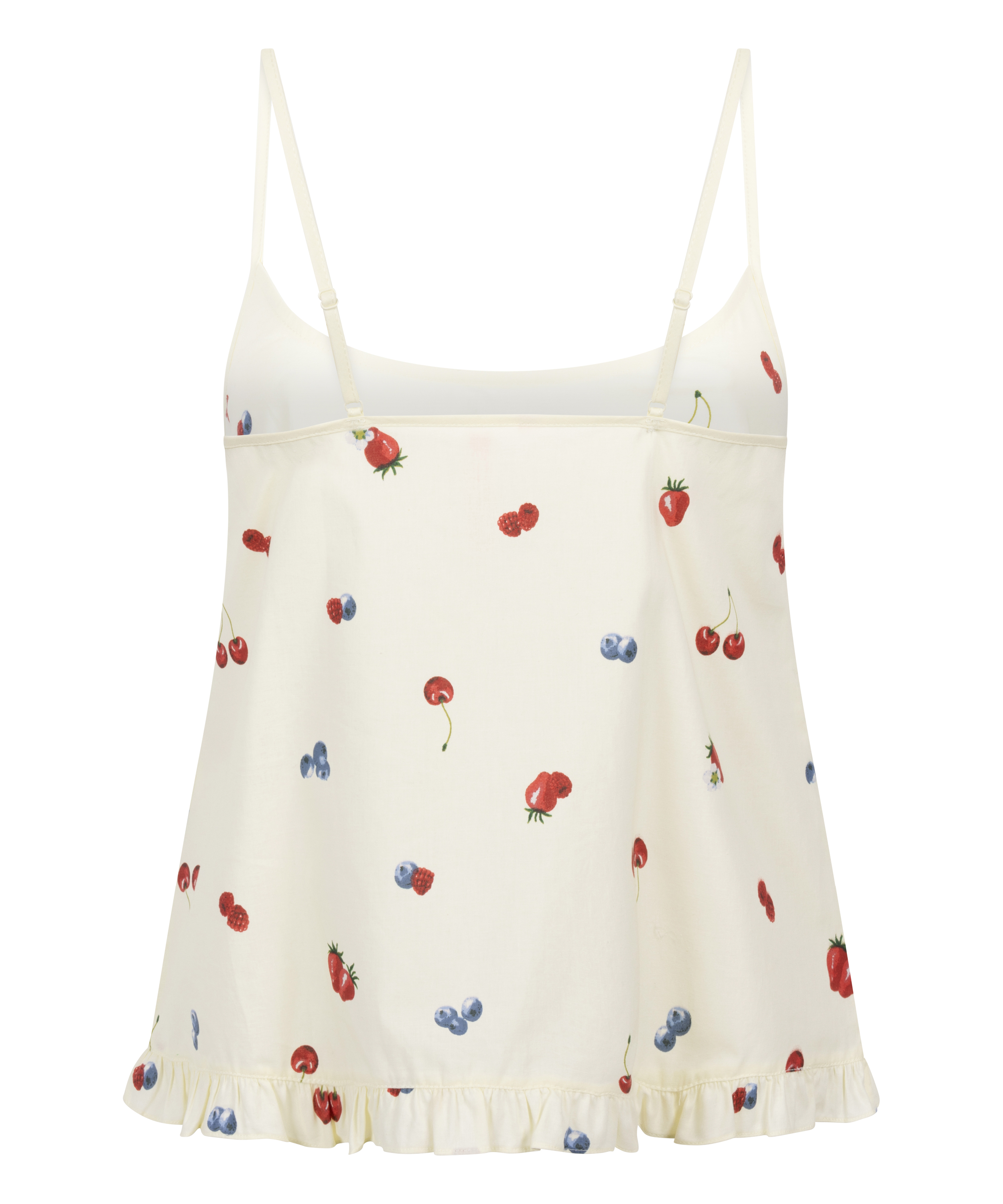 Cami i vävt tyg, Gul, main