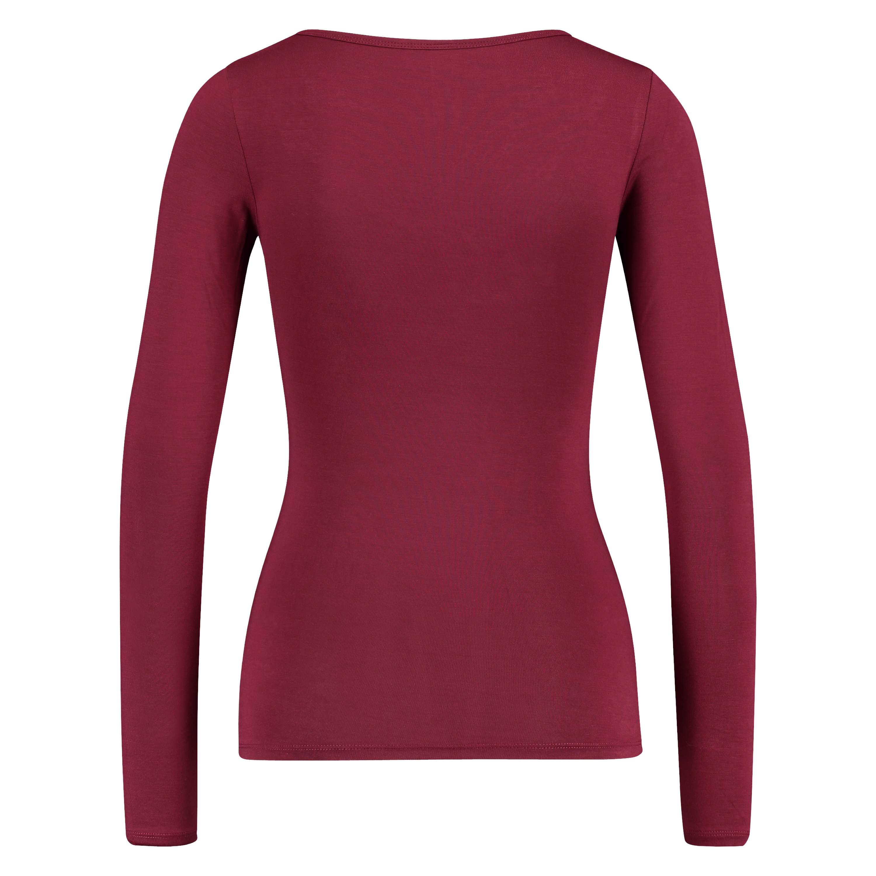 Top v-neck lace, röd, main