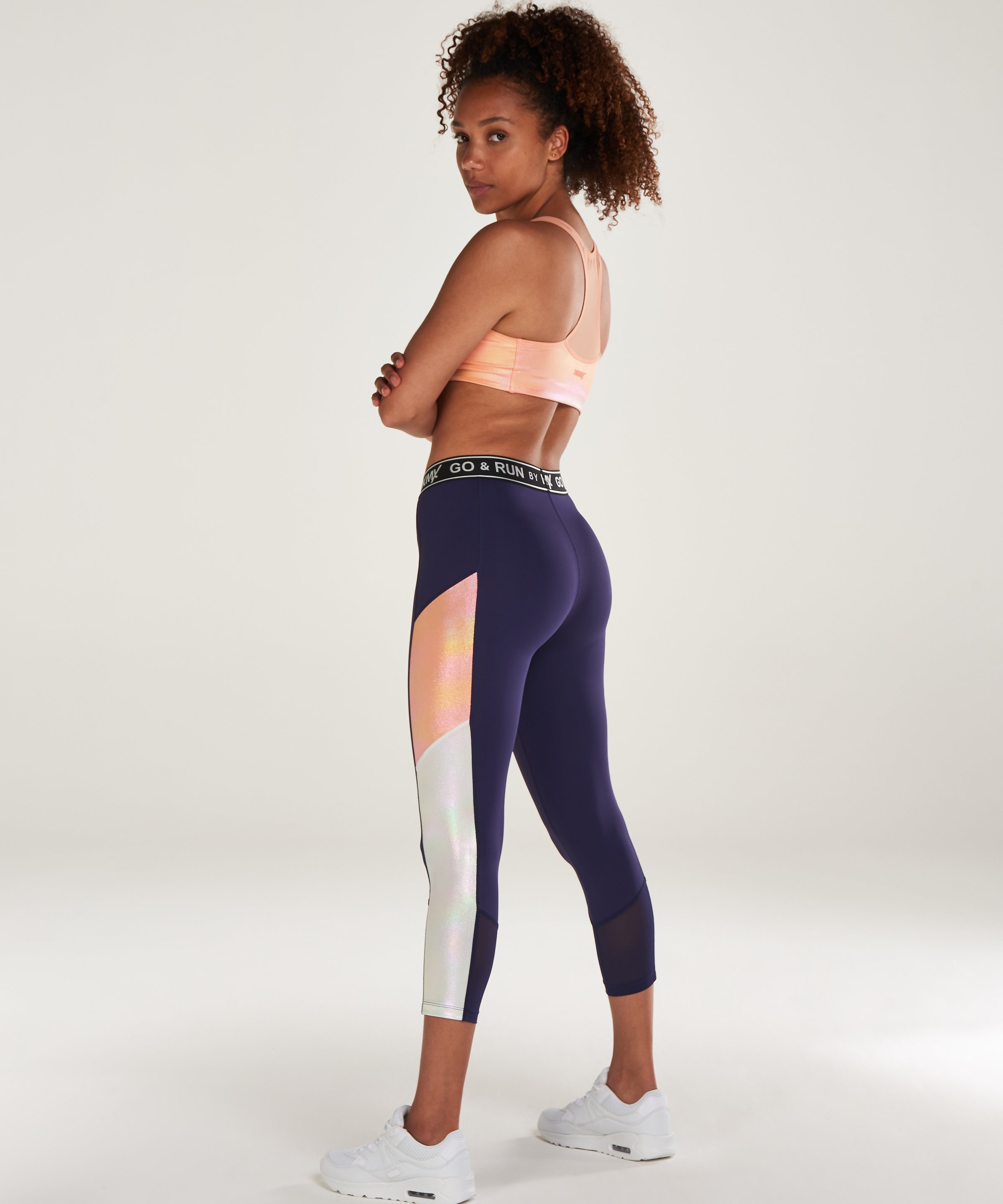 HKMX Den klassiska sport-bh:n, nivå 2, Orange, main