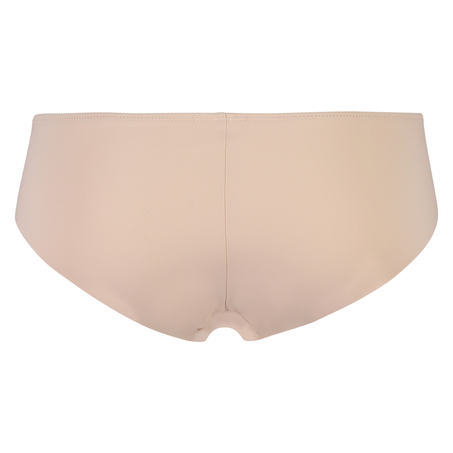 Brieftrosa i satin-fleece, Beige