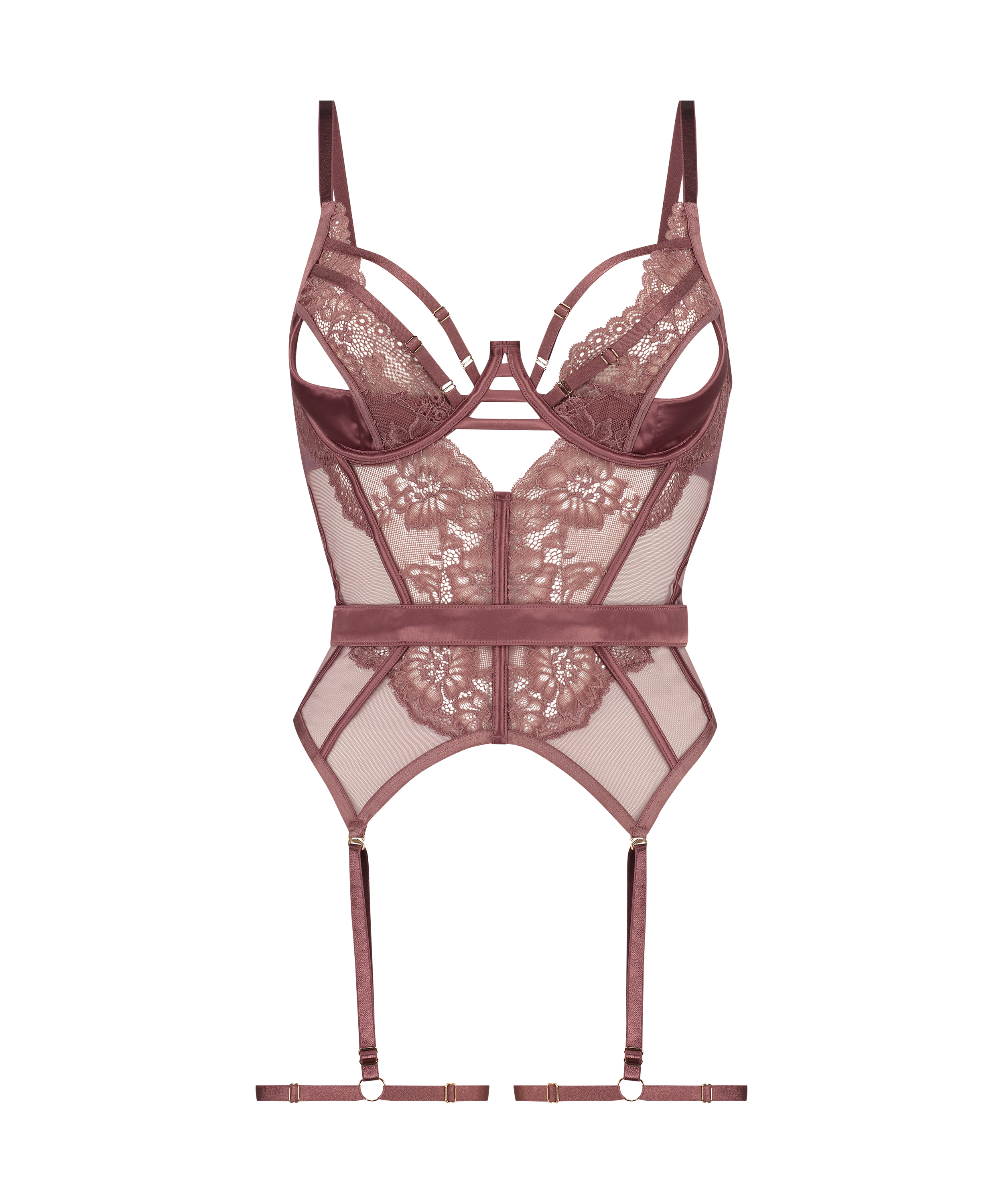 Bustier Roxanne, Lila, main
