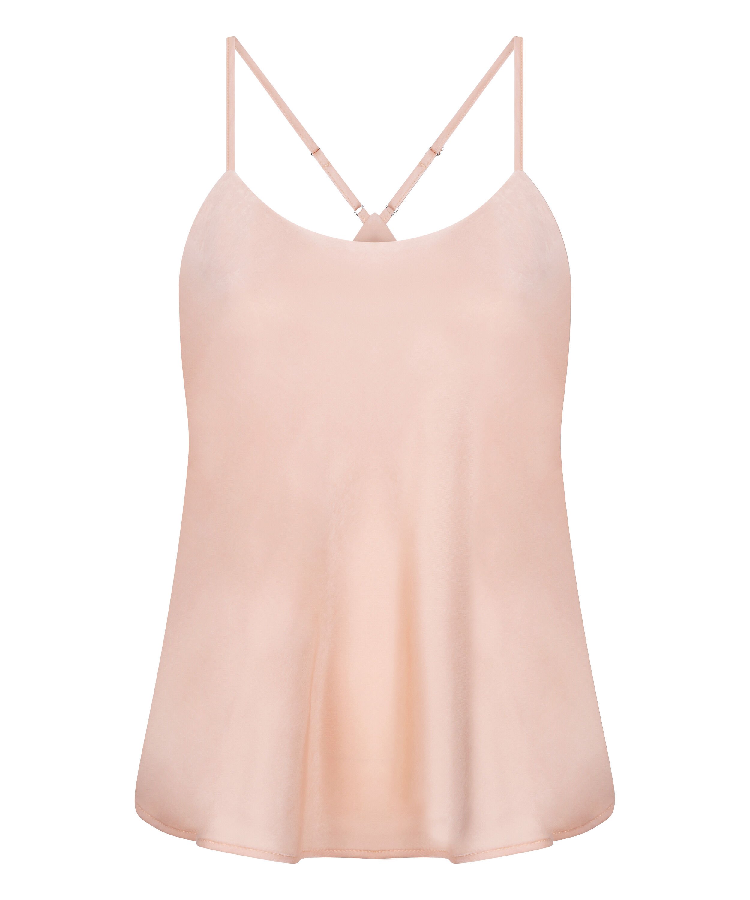 Cami Top Satin Ayla, Rosa