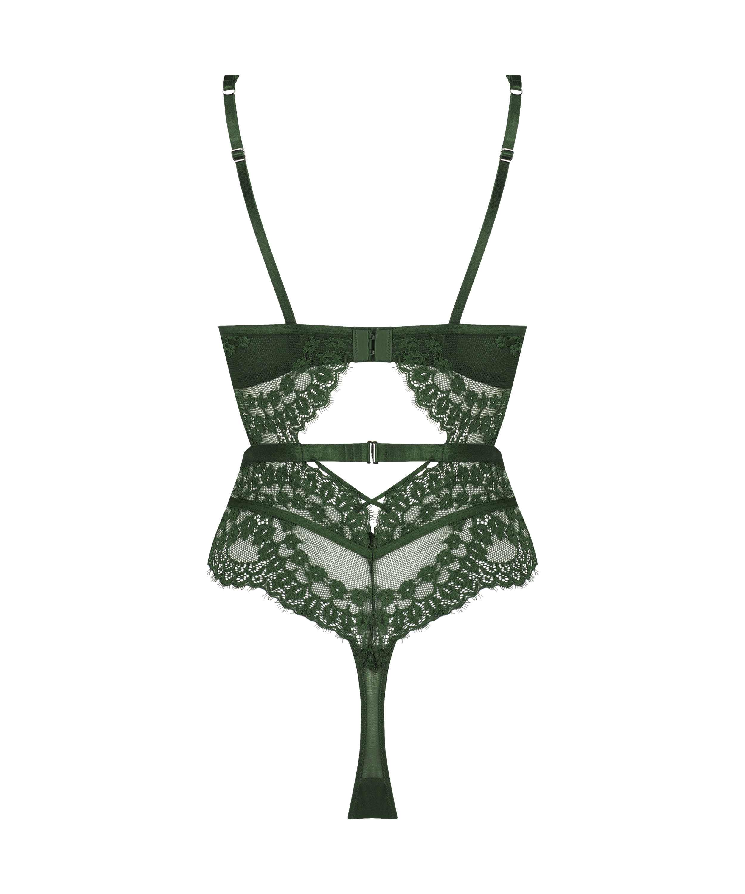 Sanne bodysuit, Grön, main