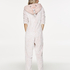 Onesie Fleece Novelty, Rosa