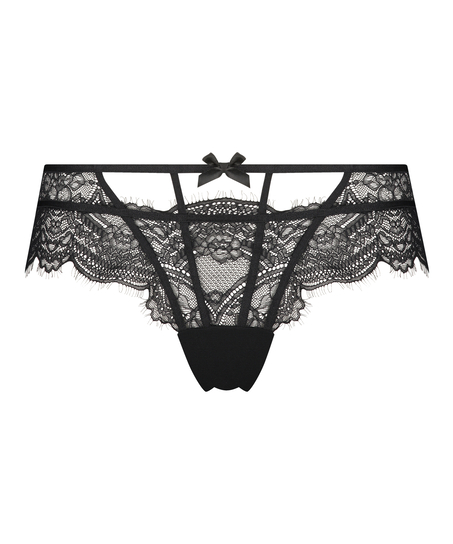 Lillie brazilian-trosa, Svart