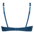 Formpressad maximizer-bh med bygel Maya, Blå