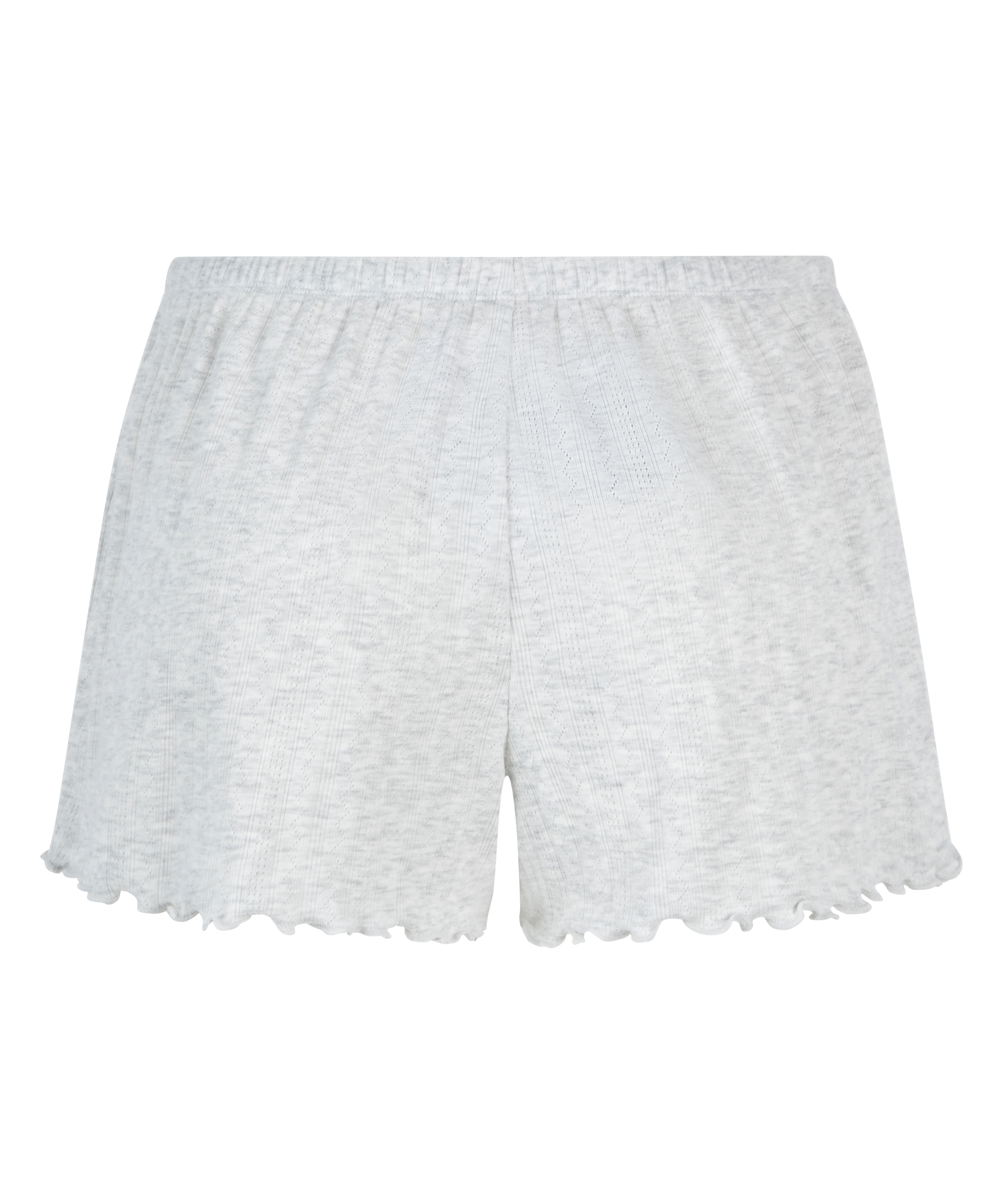 Pyjamasshorts Pointelle, Beige, main