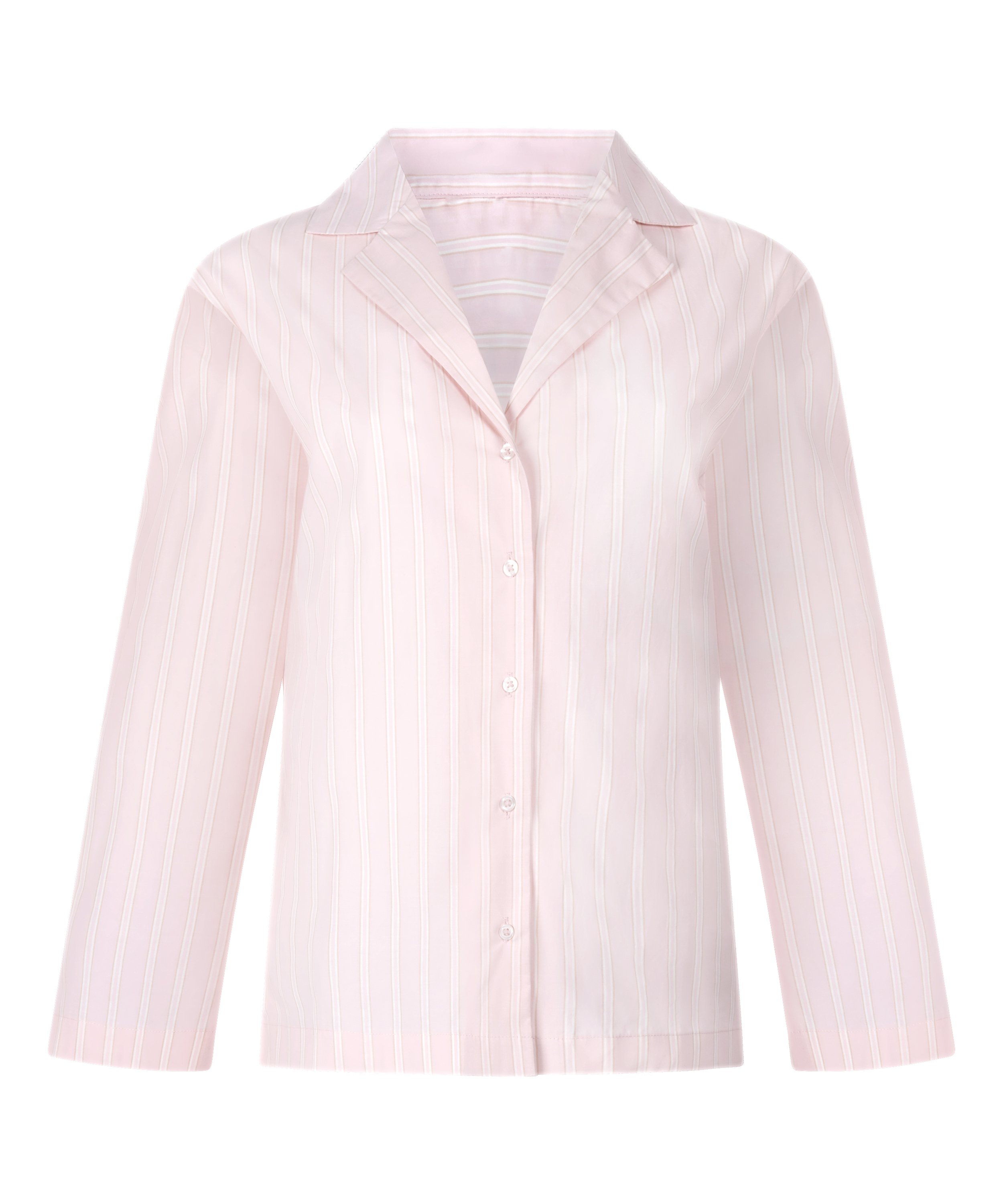 Pyjamastopp Bomull Poplin, Rosa, main