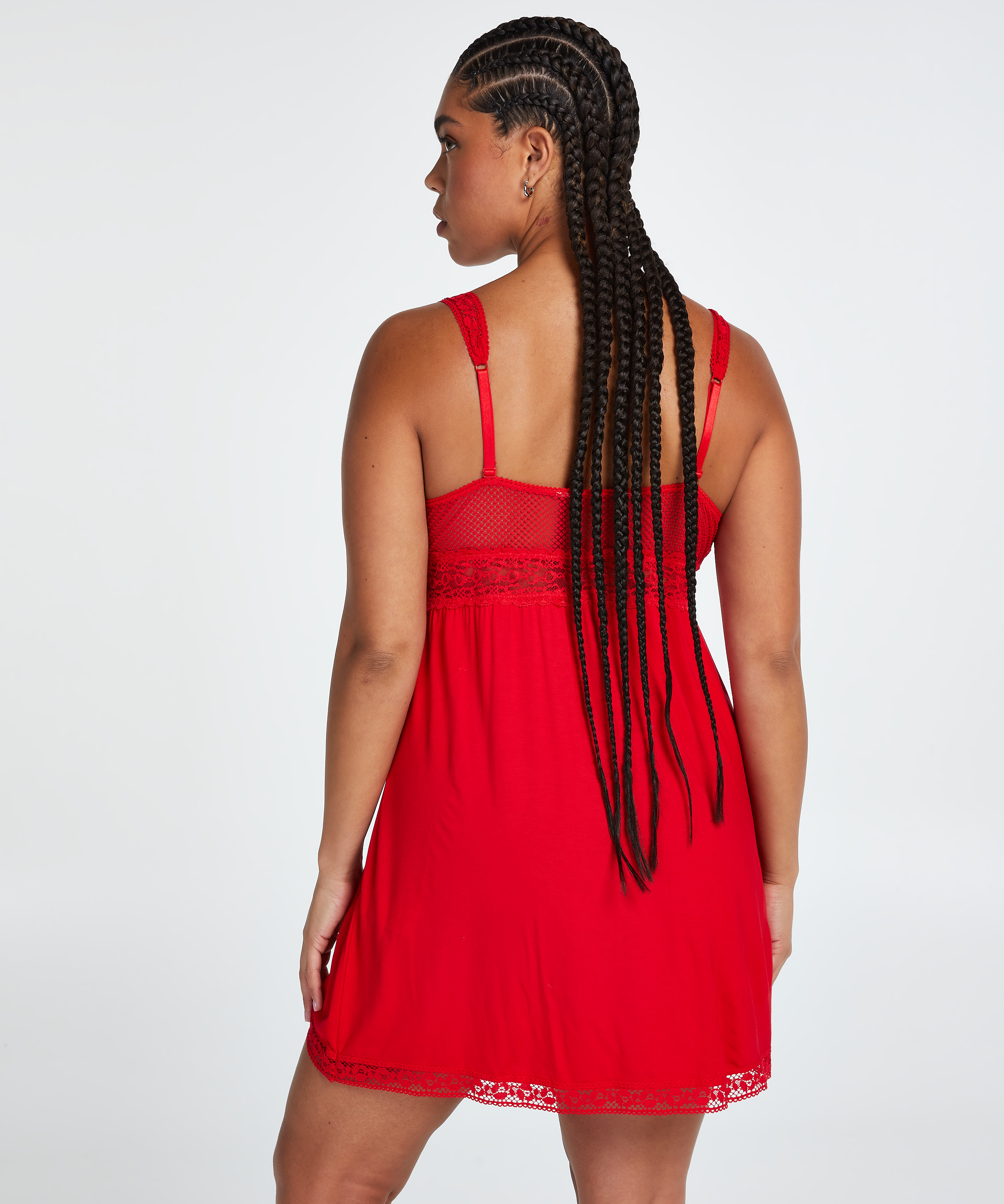 Jersey pyjamasbyxor, Svart, main