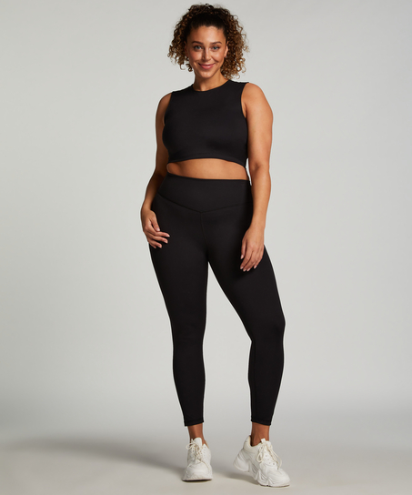HKMX Leggings med hög midja, Svart