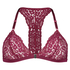 Vadderad triangel-bralette Rose, Lila