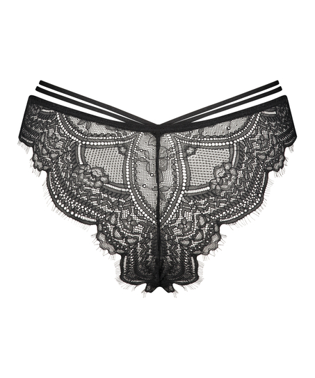 Sian högt skuren braziliantrosa, Svart