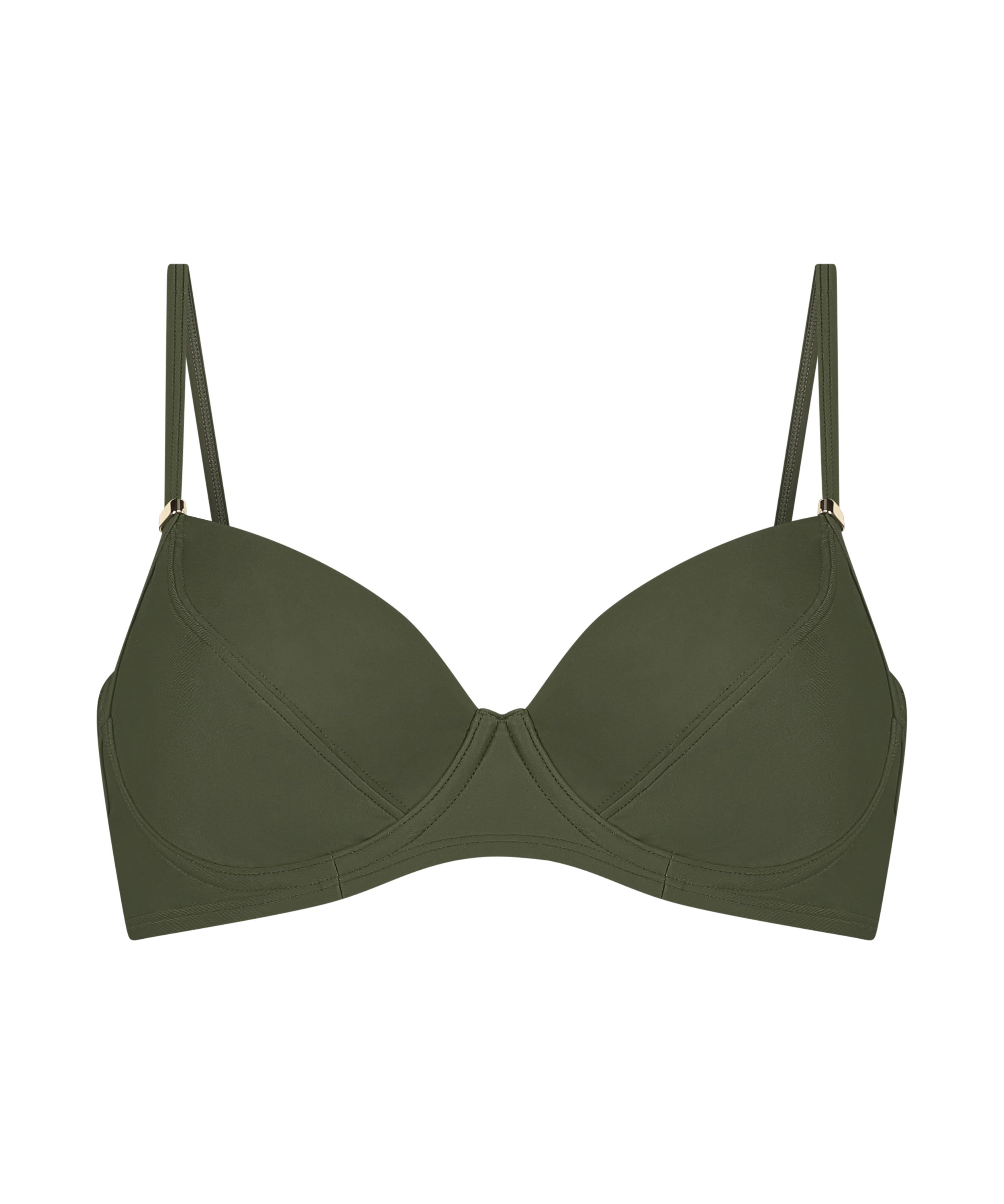 Bikiniöverdel Luxe, Grön, main