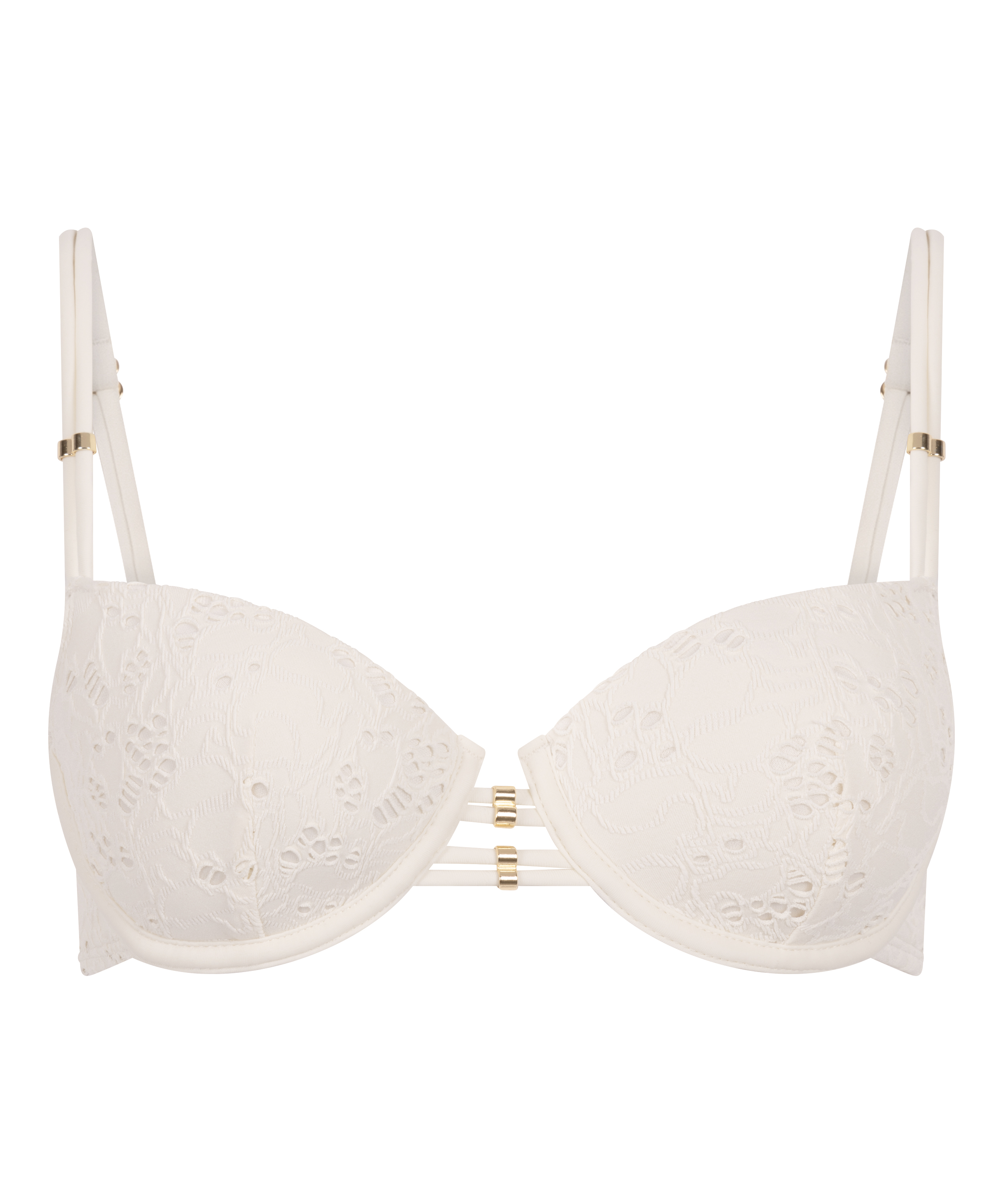 Crochet Bikini Top , Vit, main