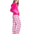 Pyjama pants Teddy check, Rosa