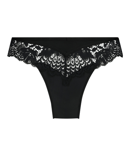 Brazilian-trosa Lainey, Svart