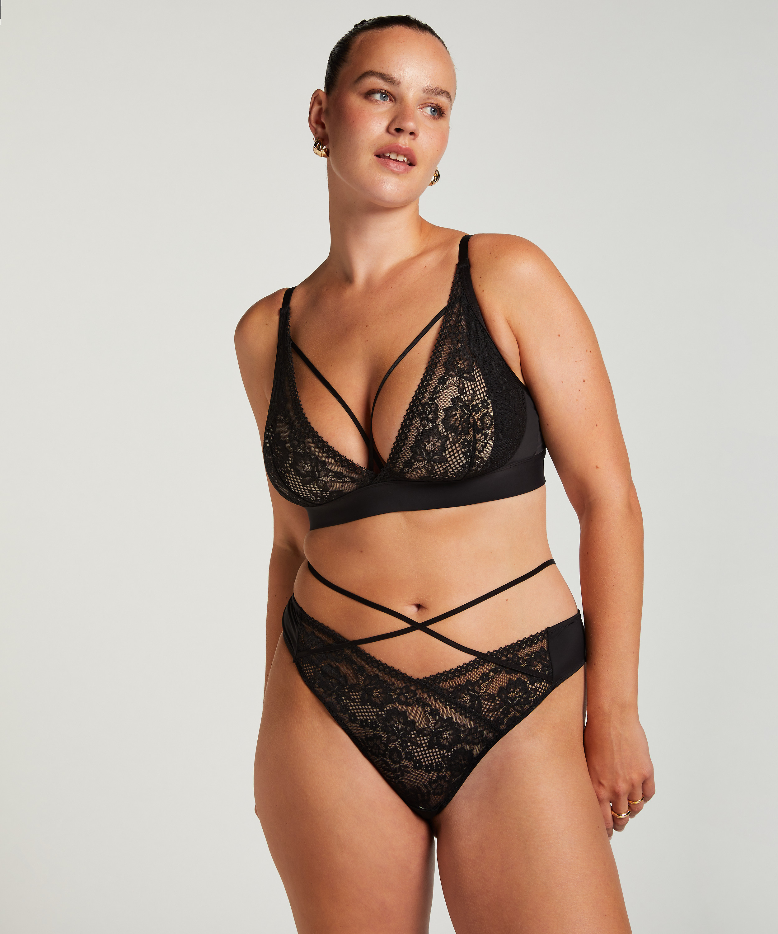 Bralette Remi, Svart, main