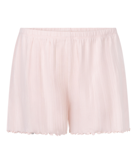 Shorts i pointelle, Rosa