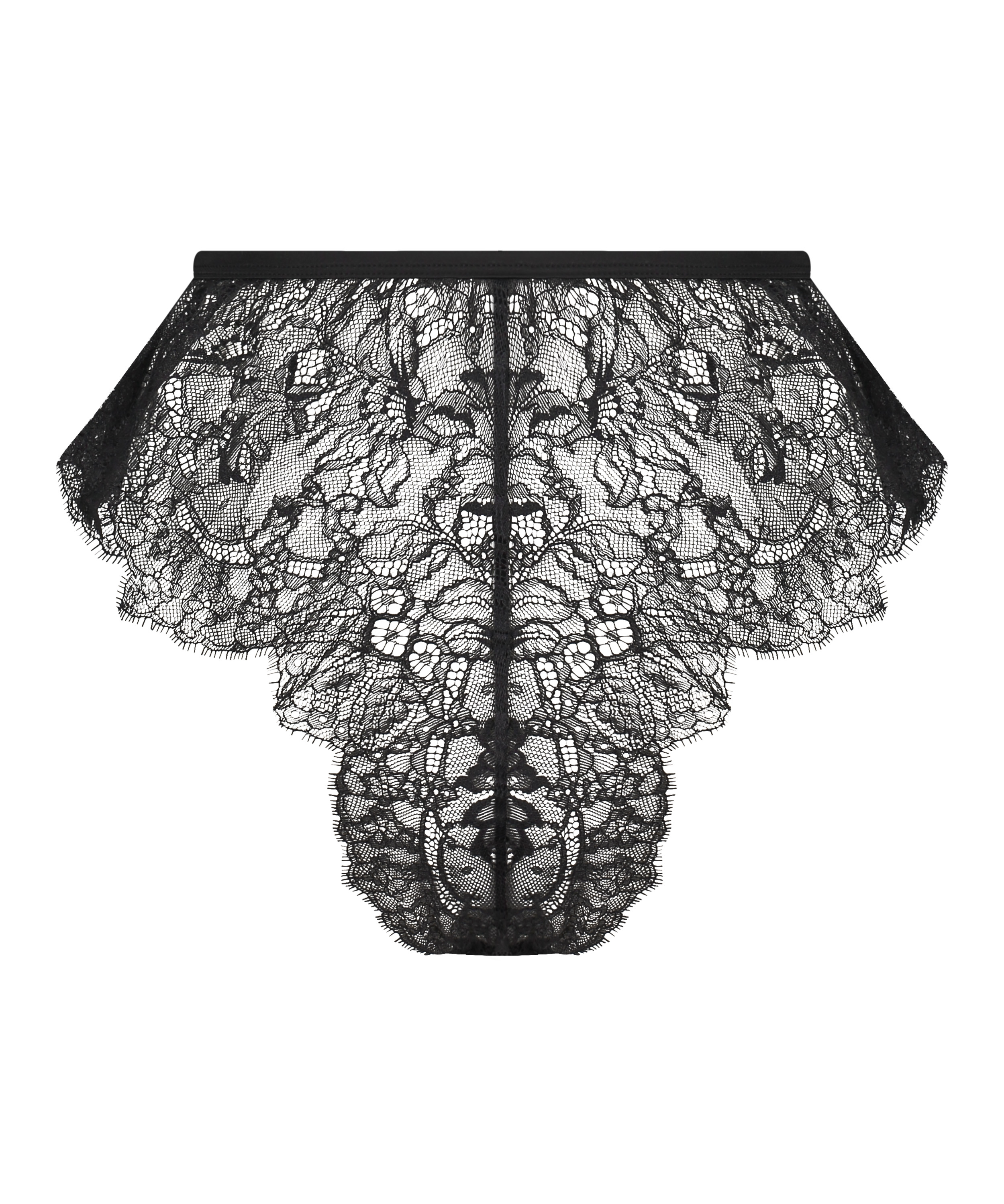 Franska spetsknickers Lace Camille, Svart, main