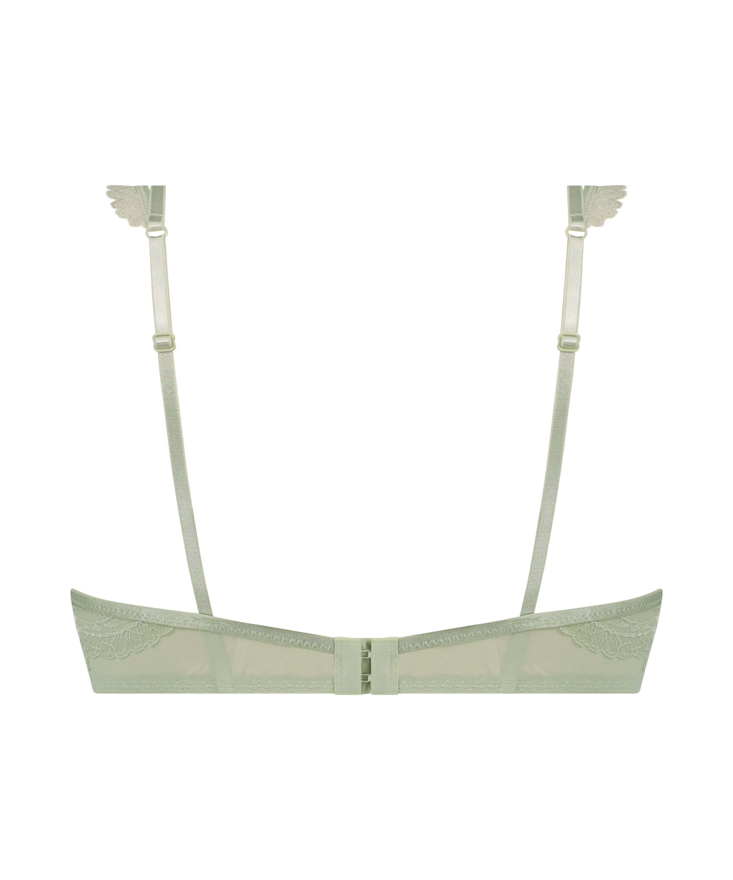 Meghan icke-formpressad behå med bygel, Grön, main