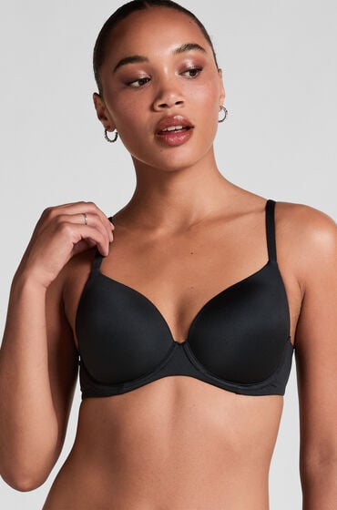 Hunkemöller Formpressad bygel-bh Super Soft Svart
