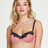 Formpressad bygel-bh Secret Lace, Rosa