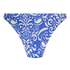 Cancun högt skuren bikiniunderdel, Blå