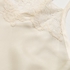 Underklänning i satin och spets, Beige