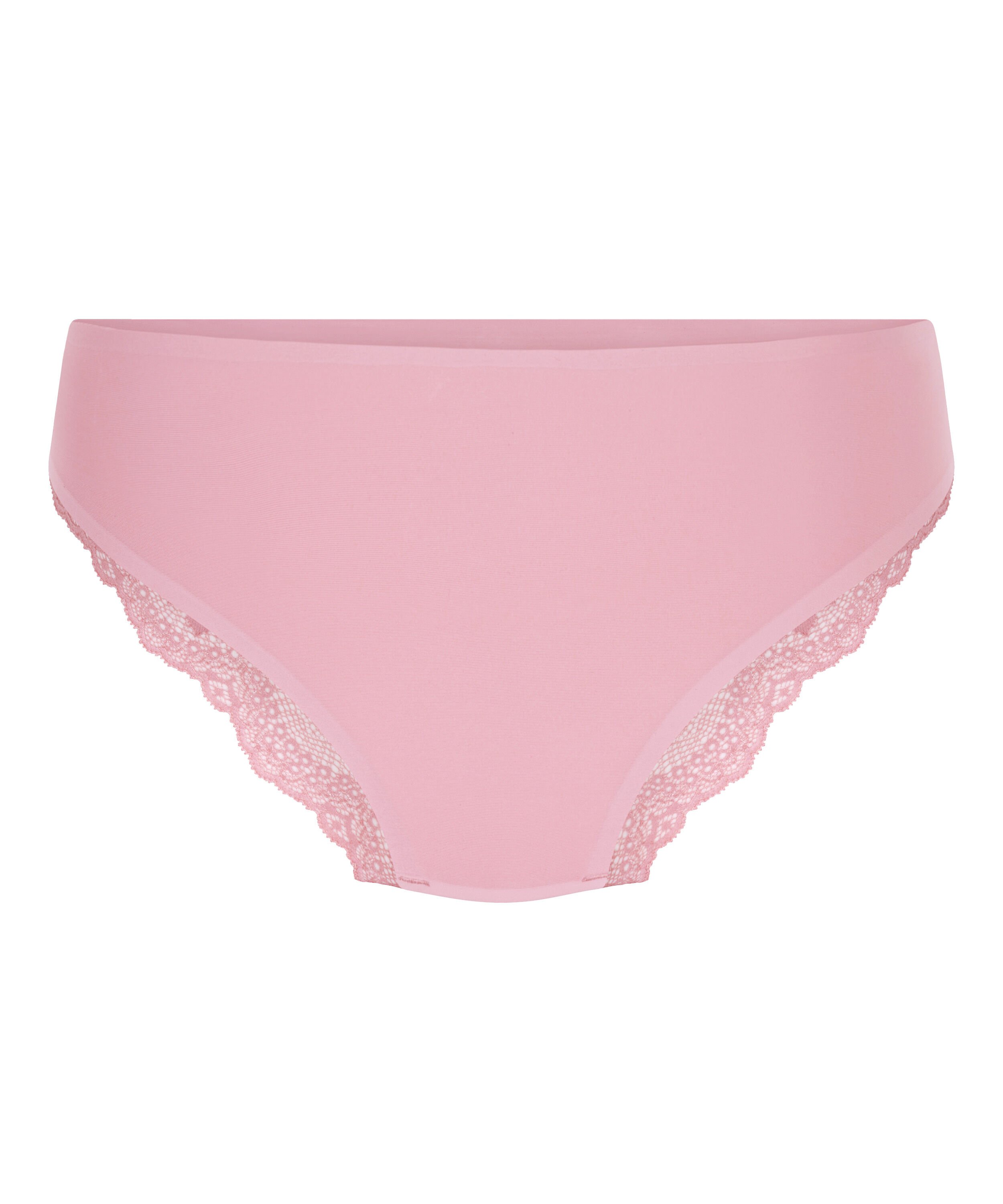 Brazilian-trosa Invisible Lace Back, Rosa
