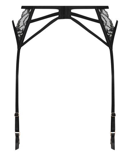 Strumpeband Felicia, Svart