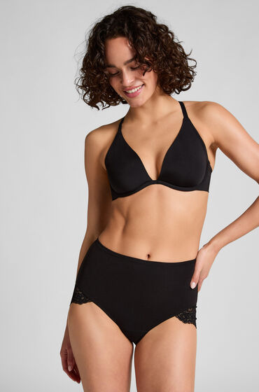 Hunkemöller Superslip Maxi spets Svart