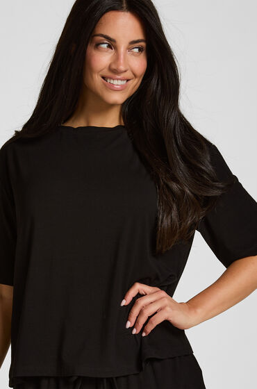 Pyjamas Set Randig Henley