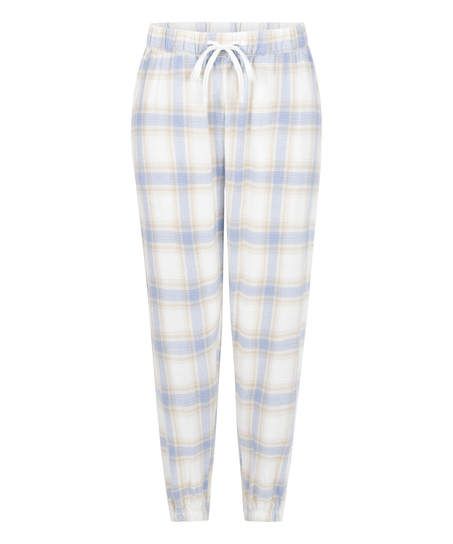 Pyjamasbyxori flanell, Bl&aring;