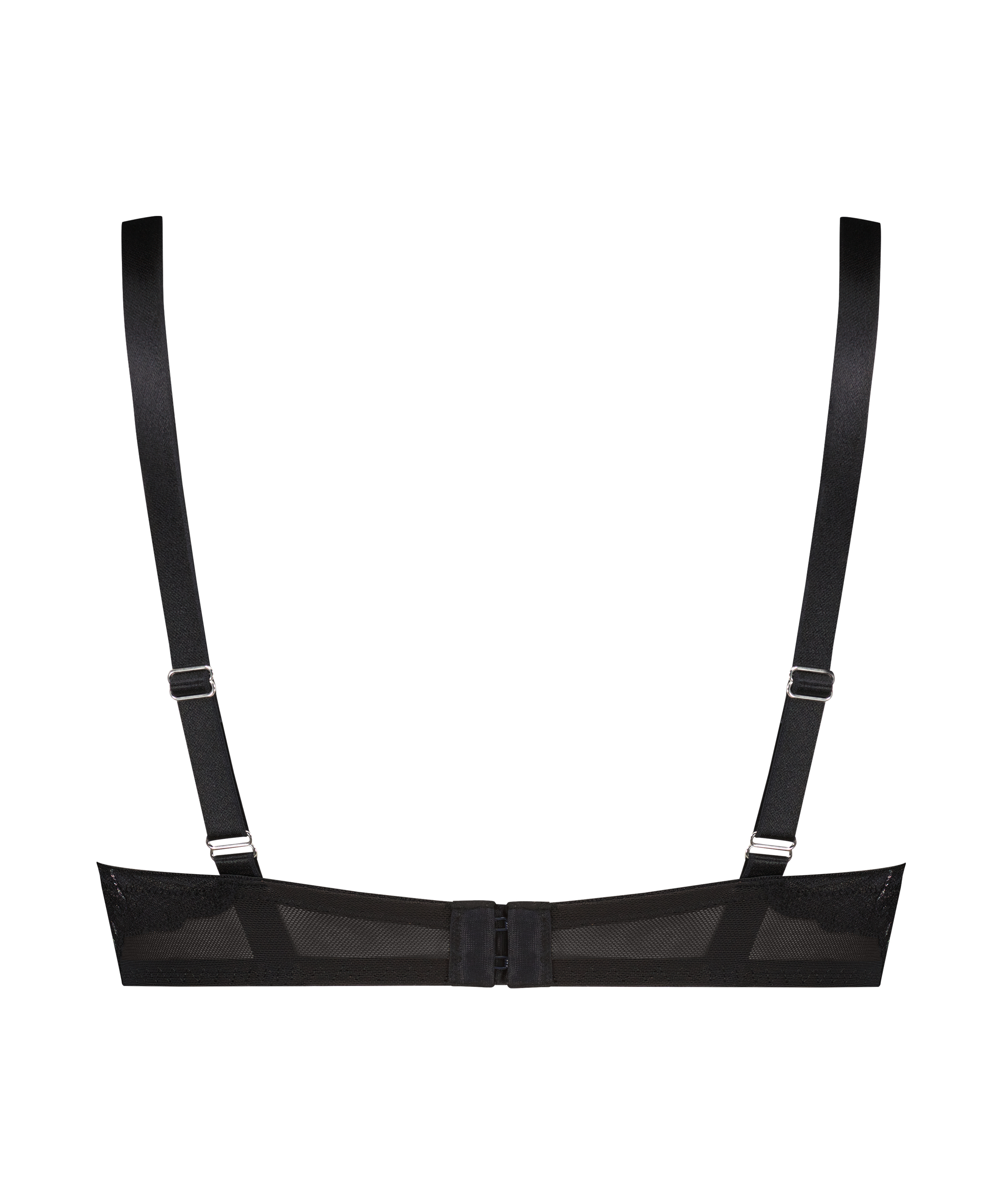 Formpressad maximizer-bygel-bh Donna Sparkle, Svart, main