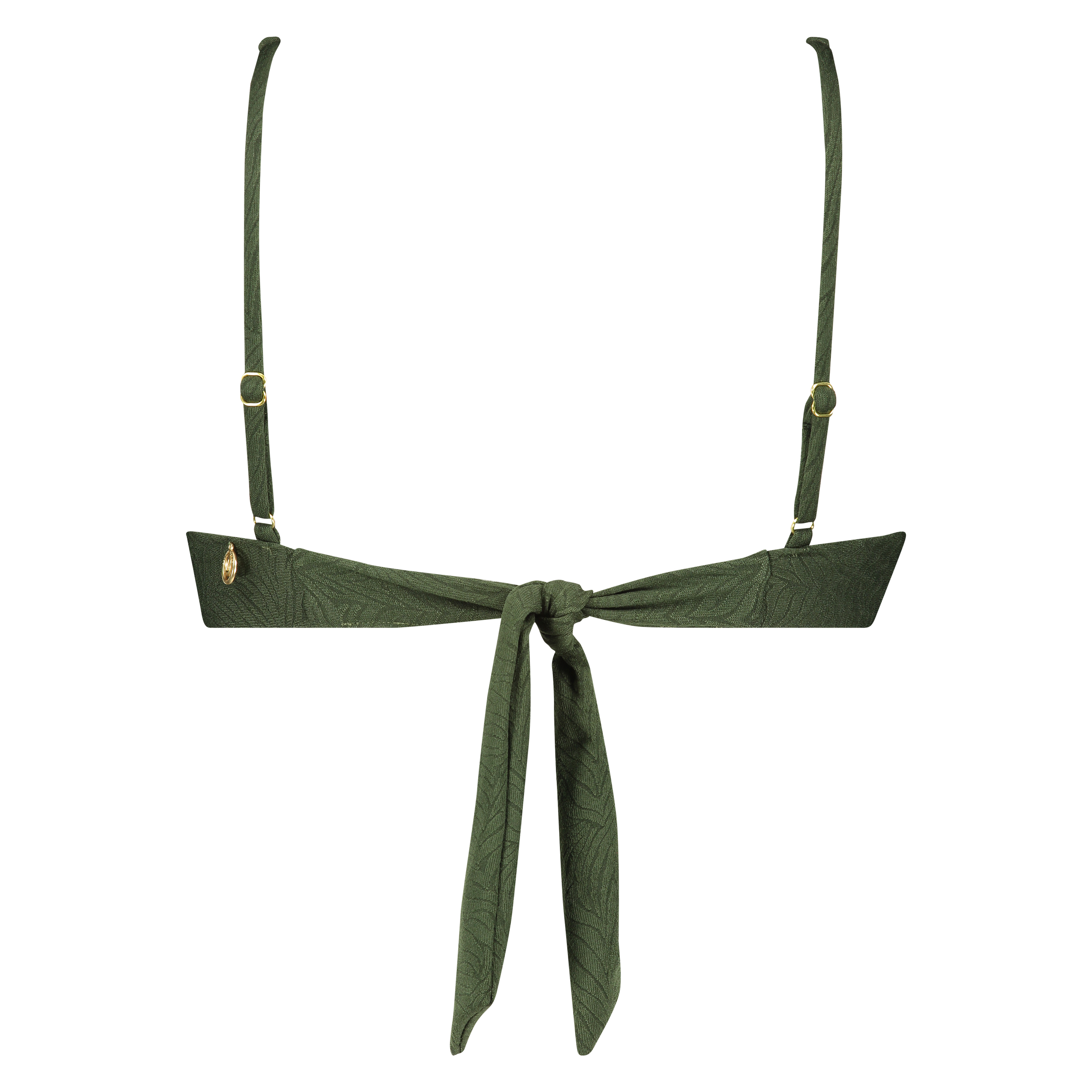 Icke-formpressad bikiniöverdel med bygel Bayside Doutzen, Grön, main