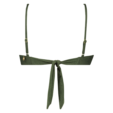 Icke-formpressad bikiniöverdel med bygel Bayside Doutzen, Grön