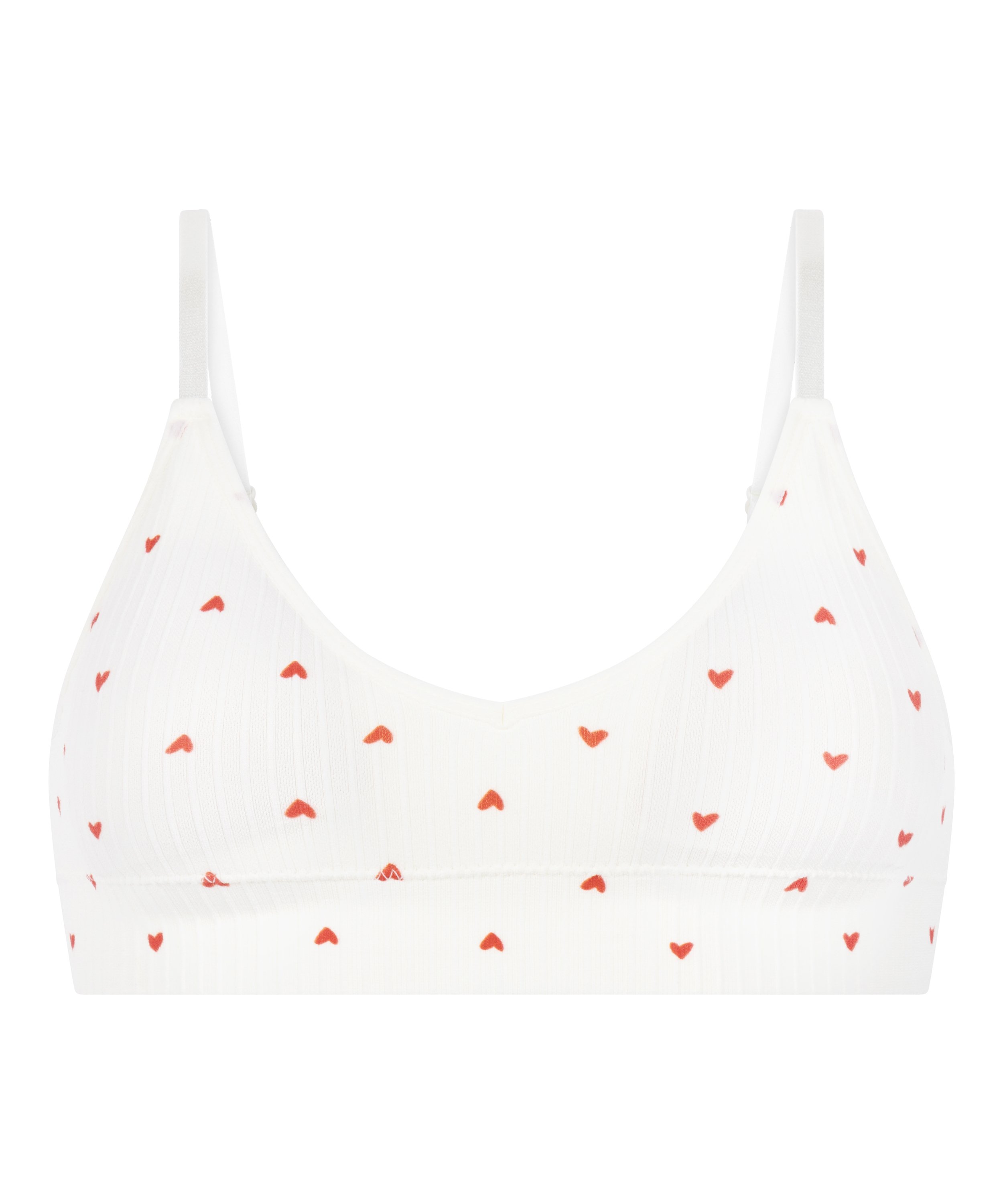 Bralette Dianne, Vit, main