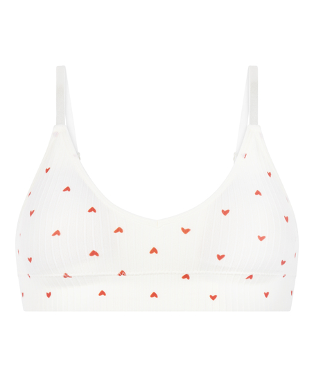 Bralette Dianne, Vit
