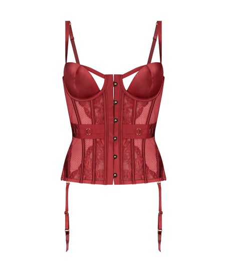 Bustier Pleasure, Röd