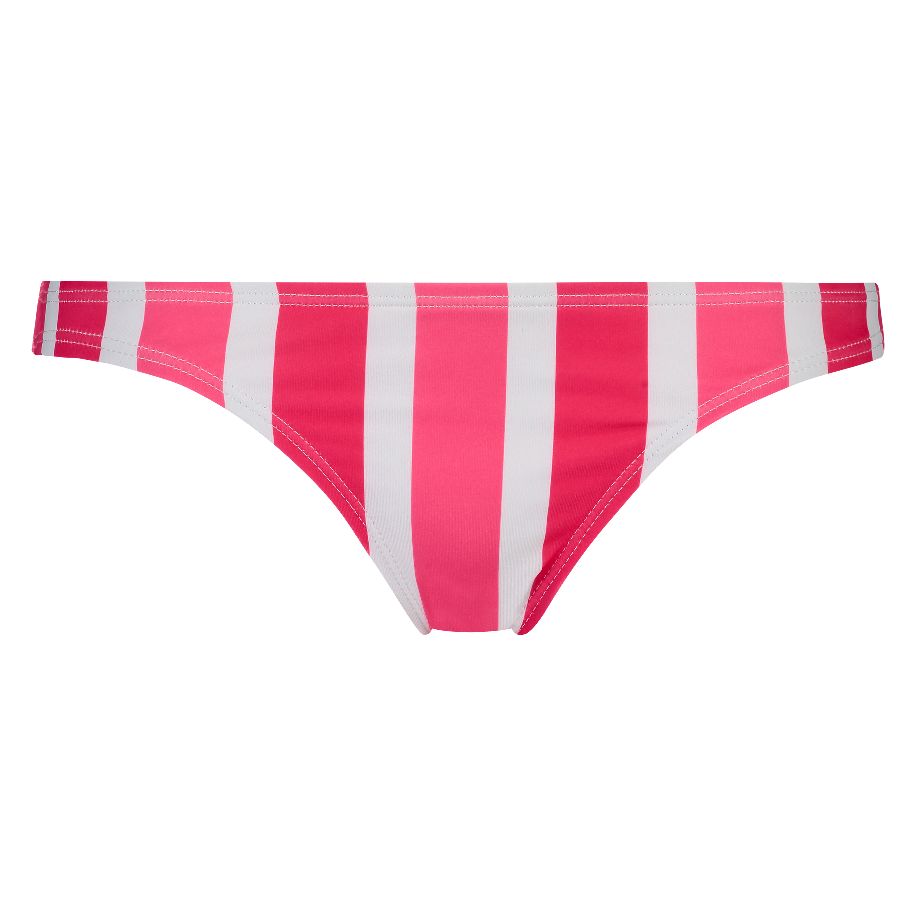 L&aring;g bikinitrosa Brazilian Candy Stripes, Rosa, main