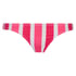 L&aring;g bikinitrosa Brazilian Candy Stripes, Rosa
