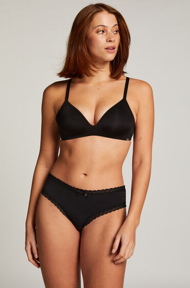 Hunkemöller Georgia Cotton Brazilian Svart